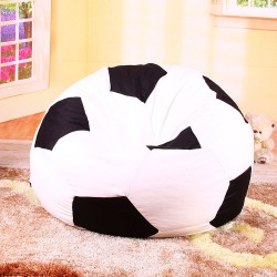 儿童足球懒人沙发创意休闲粒子沙发个性化定制布艺沙发家具