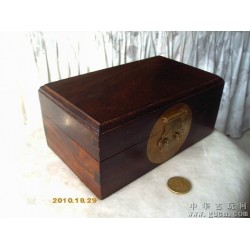 上海回收老红木家具公司收购老红木首饰盒价格