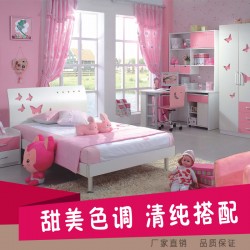青少年儿童家具套房 板式家具儿童床 卧室成套家具组合 厂价供应