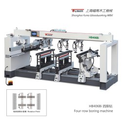 供应木工机械，HB406Bi四排多轴木工钻床、四排钻、多排钻、排钻