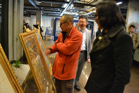 嘉宾观摩简一大理石瓷砖产品