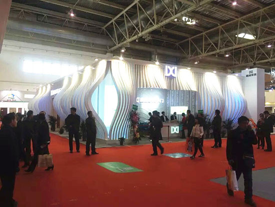 鑫迪家美木门绽放北京国际门展