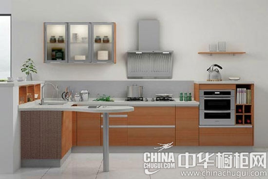 木纹橱柜效果图