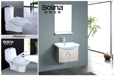 3月钜献!Bolina年度热卖坐便器和浴室柜,登陆航标卫浴天猫旗舰店全网首发