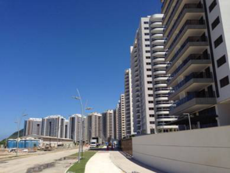 紧张建设中的巴西奥运村 紧张建设中的巴西奥运村