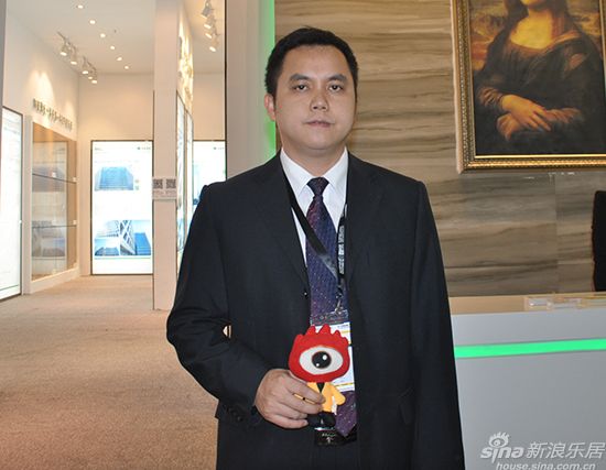 到蒙娜丽莎板材事业部总经理蒙政强