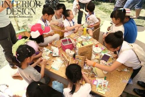 诺菲博尔活动吸引众多小朋友现场创作