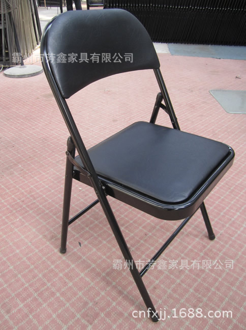 月销量过万折叠椅/外贸金属折叠办公椅子/家用折叠电脑椅质高价优