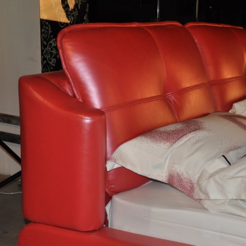 欧式套房家具定制 品牌软床 太子双人床 进口橡木雕花真皮软床