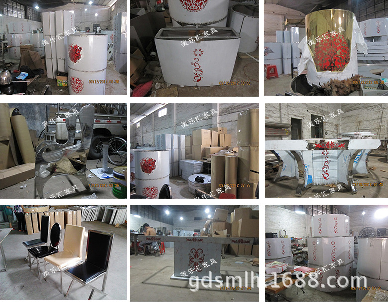 厂家直销 CY-09广东佛山不锈钢椅子加工定制 百强家具厂餐厅专用