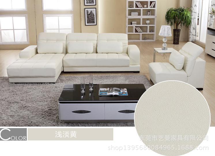 sofa 厂家直销头层牛皮大小户型个性功能组合真皮家具YM-GL-008