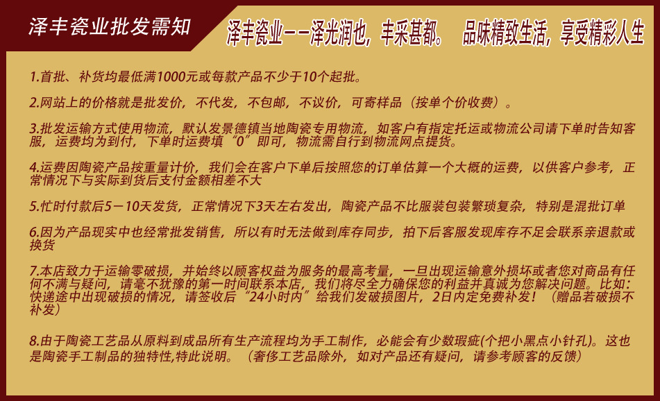 景德镇陶瓷器 高档仿古釉下彩青花瓷花瓶 家居装饰工艺品摆件批发