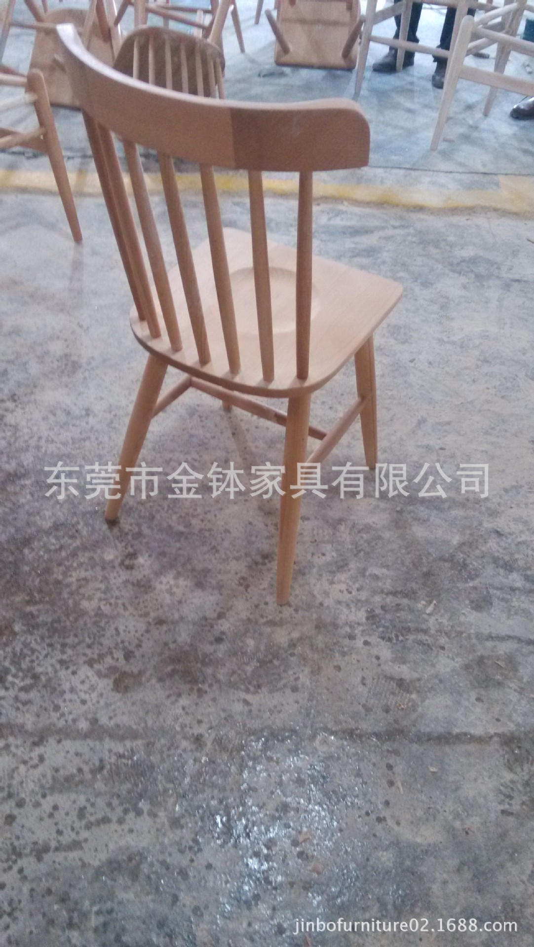批发订做全球经典款式纯手工加工的实木餐椅 肯尼迪椅JB-W011