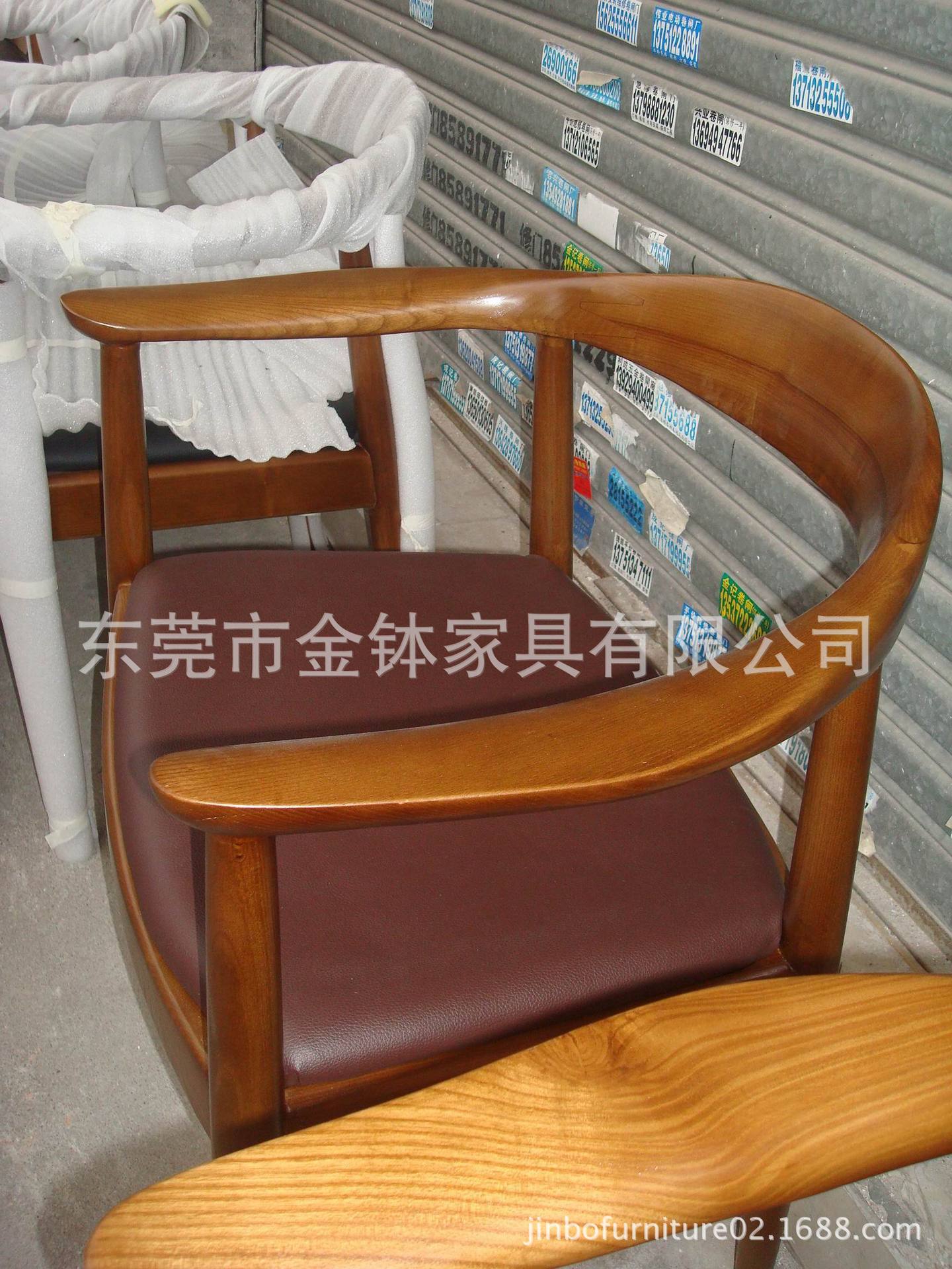批发订做全球经典款式纯手工加工的实木餐椅 肯尼迪椅JB-W011