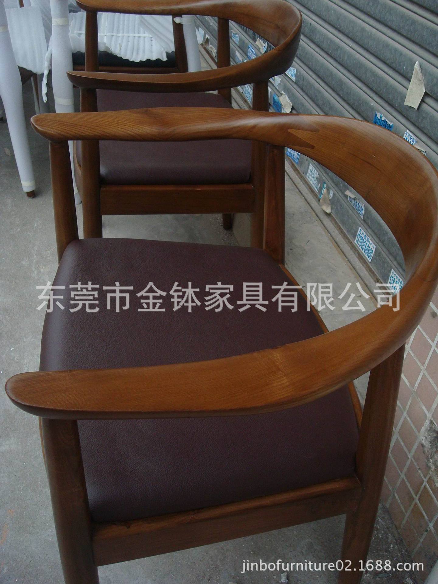 批发订做全球经典款式纯手工加工的实木餐椅 肯尼迪椅JB-W011