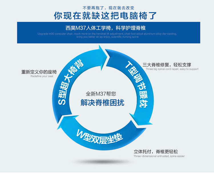 企业集采原厂生产办公家具西昊电脑职员椅M37，全国招商一件代发