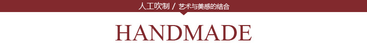 厂家直销 纯手工斜切口刻磨玻璃摆件家居彩色玻璃饰品 1115300001