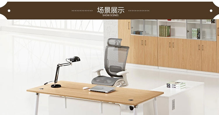 佐创 老板办公桌 大班台时尚办公家具老板桌 现代简约经理主管桌