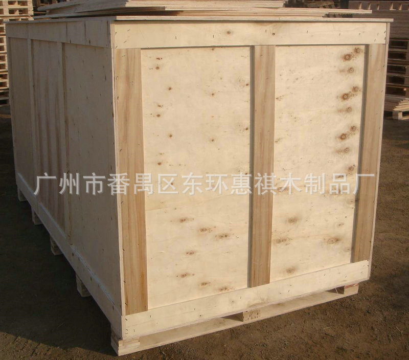 工厂加工 折叠式包边胶合板箱 免熏蒸木架胶合板木箱