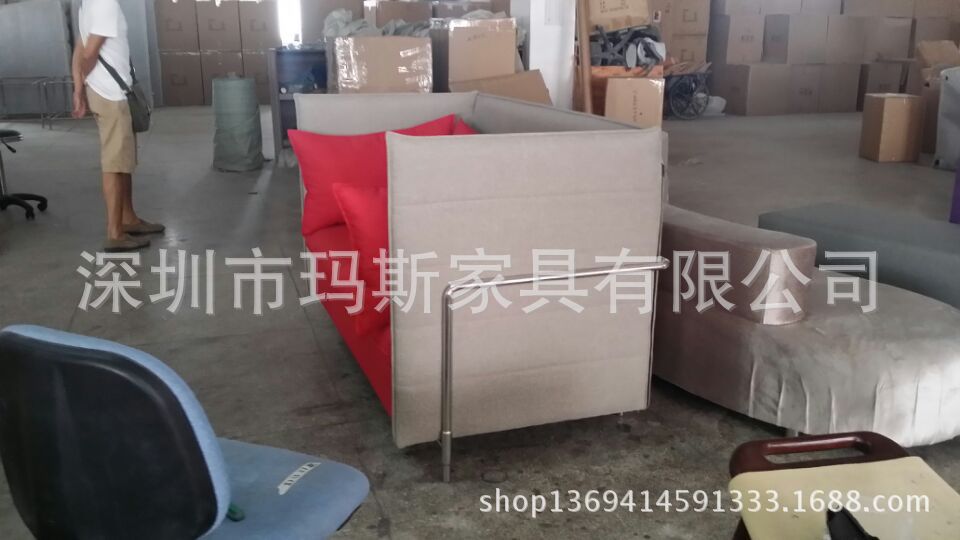 厂家热销 三位休闲沙发 个性休闲沙发 休闲样板房家具