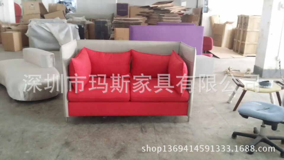 厂家热销 三位休闲沙发 个性休闲沙发 休闲样板房家具