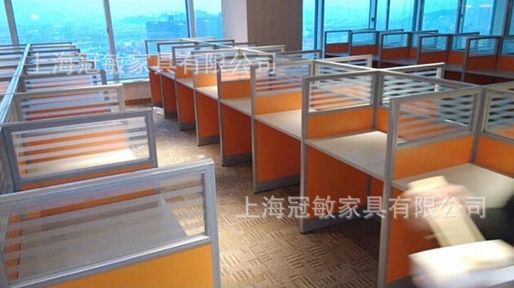 上海办公家具厂 直销屏风工作位 员工电脑桌卡座 职员办公桌现货