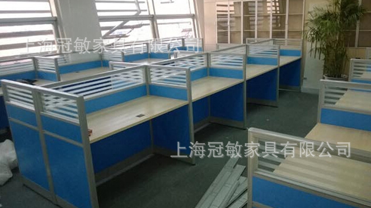 上海办公家具厂 直销屏风工作位 员工电脑桌卡座 职员办公桌现货