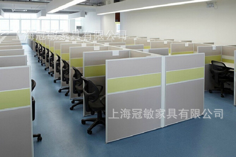 上海办公家具厂 直销屏风工作位 员工电脑桌卡座 职员办公桌现货