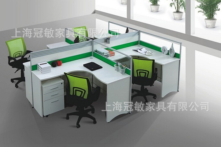 上海办公家具厂 直销屏风工作位 员工电脑桌卡座 职员办公桌现货