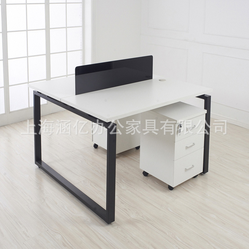 上海办公家具 新款蝴蝶办公桌 职员电脑桌 好发货办公桌 工作位