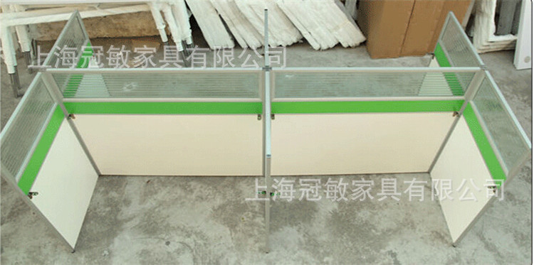 上海办公家具厂 直销屏风工作位 员工电脑桌卡座 职员办公桌现货