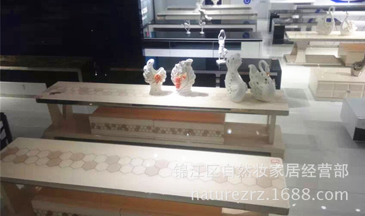 厂家直销电视柜 不锈钢钢化玻璃板式家具5抽收纳客厅爆款酒店家具