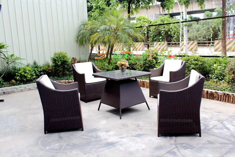 佛山生产加工 户外家具 户外休闲家具/仿藤椅 编藤桌椅 庭院桌椅