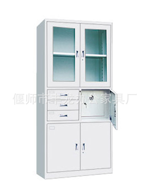 坐式矮柜 钢制办公家具 体积小重量轻 丰龙办公家具厂