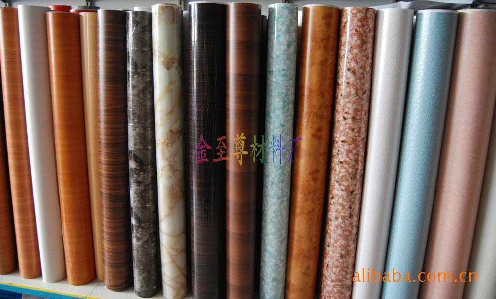 【厂家直销】木纹加工 木纹塑料 木纹贴纸 家具木纹纸 木纹纸PVC