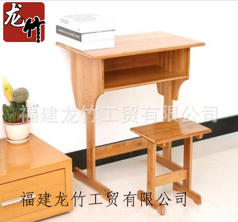 福建龙竹厂家直销 批发供应桌类，优美大方 龙竹楠竹台式电脑桌